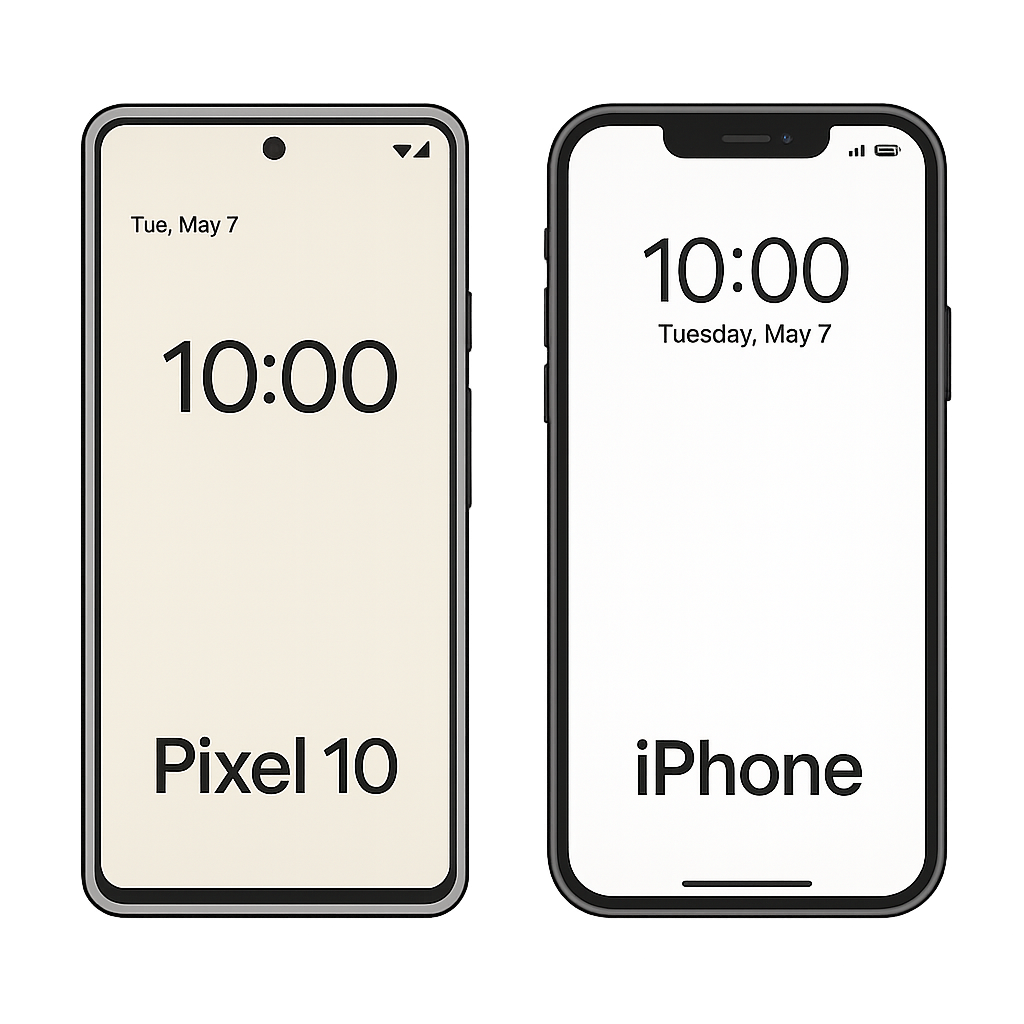 iPhone AirDrop to Google Pixel 10