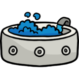 Oppblåsbare boblebad: Test av de 5 beste på markedet (2025)